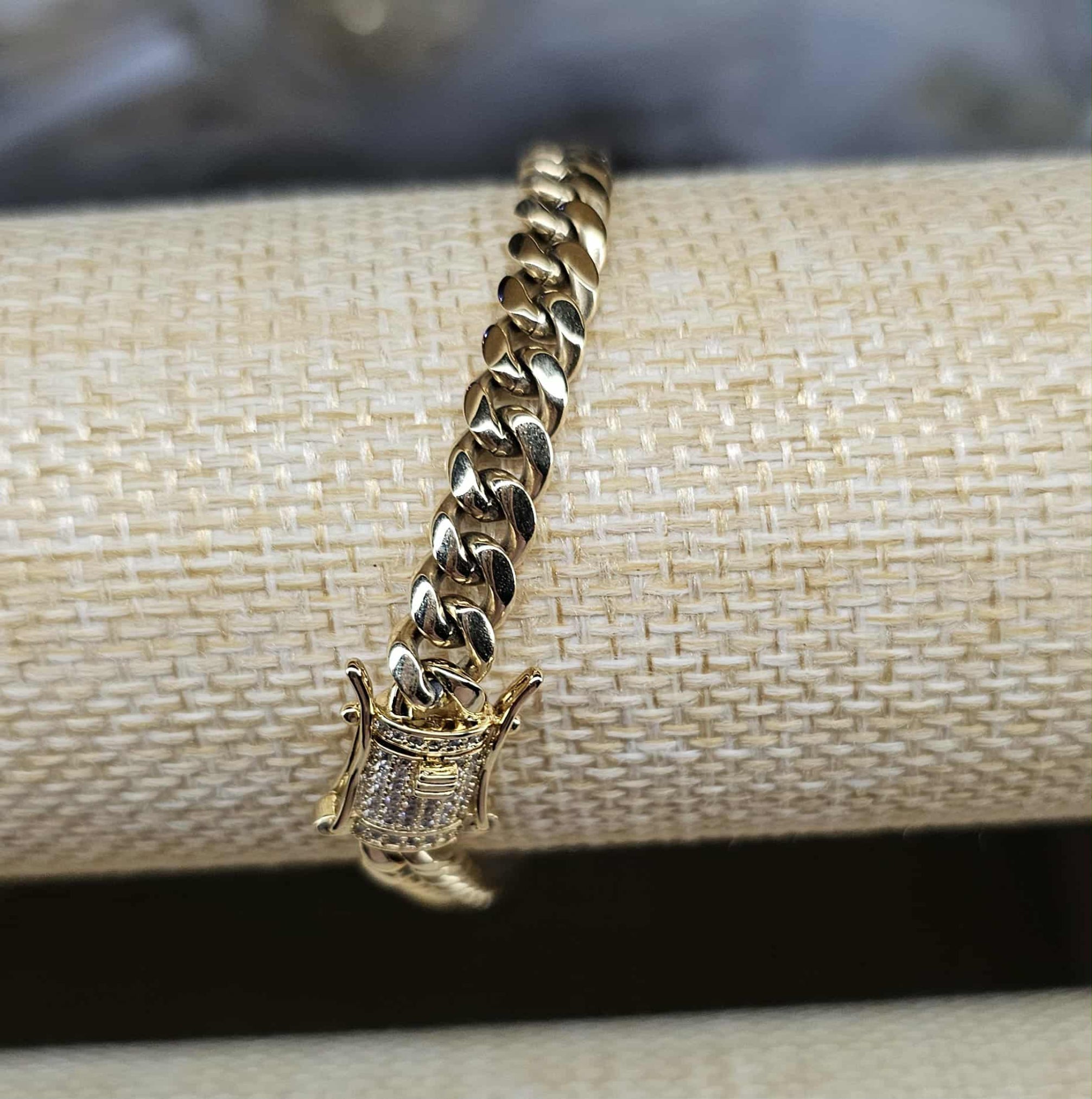 18k Filled Braided Bracelet
