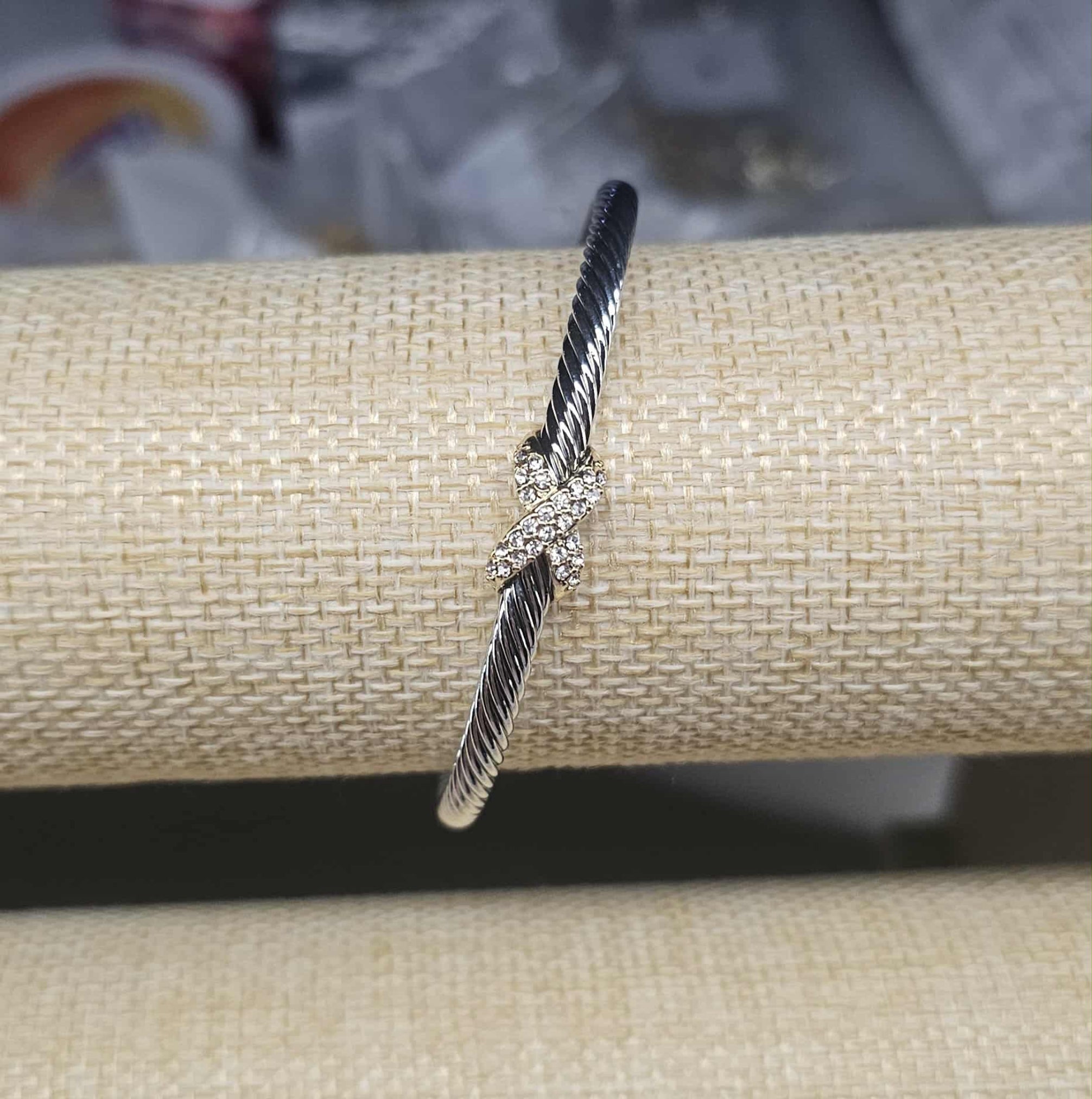 Infinity Charm Braided Bracelet