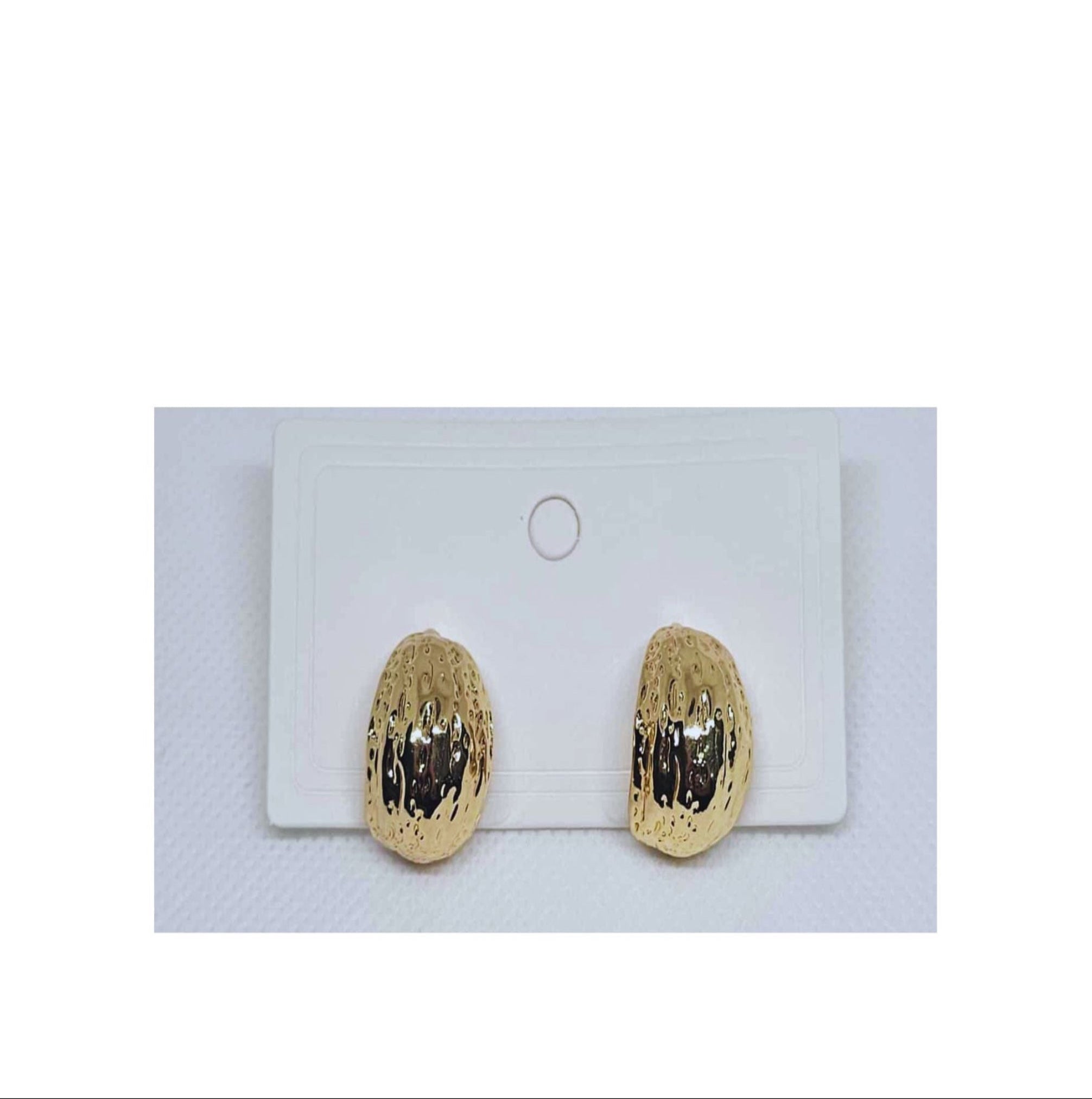 Textured Drop Earrings