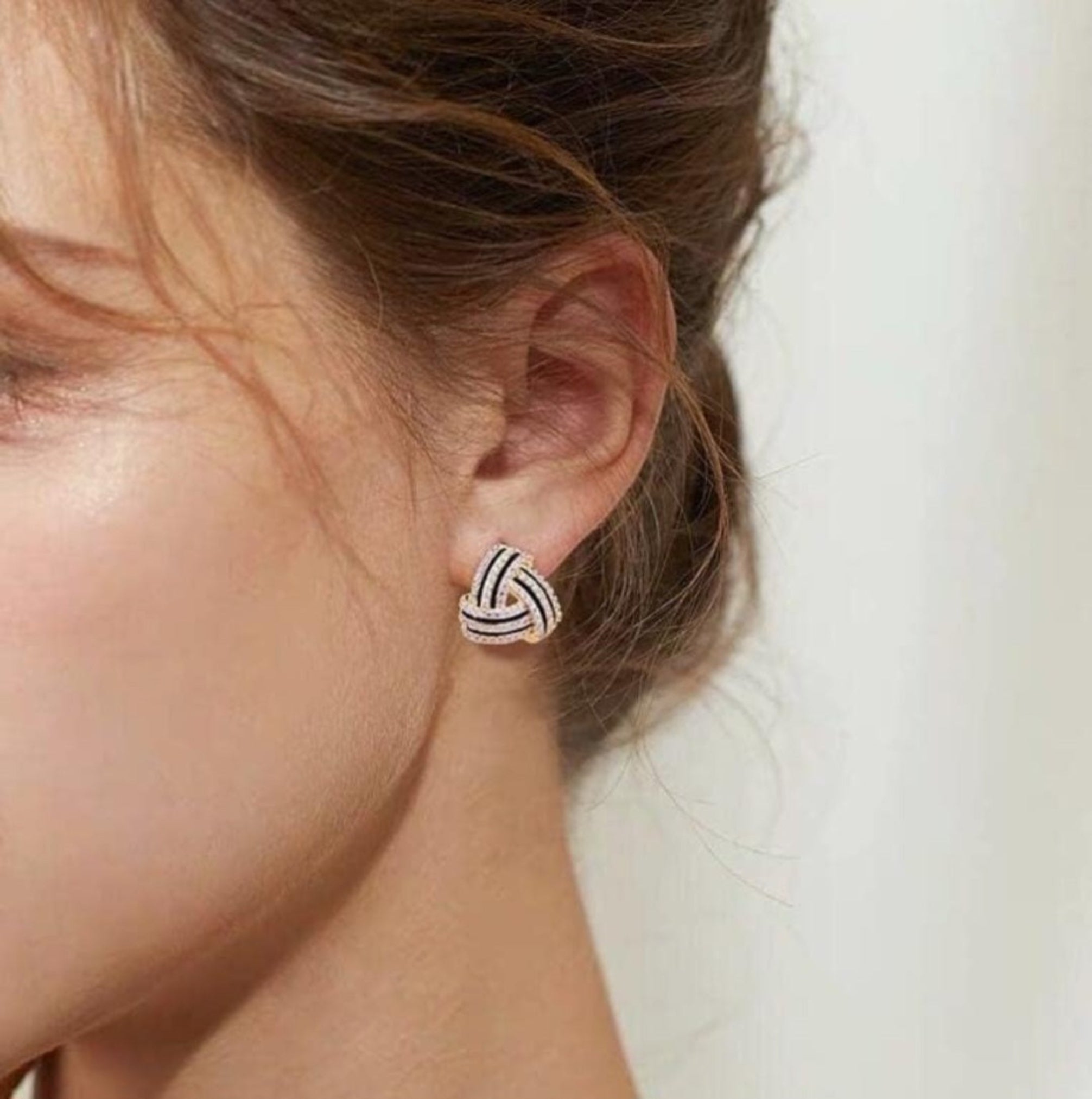 Modern Triangle Earrings