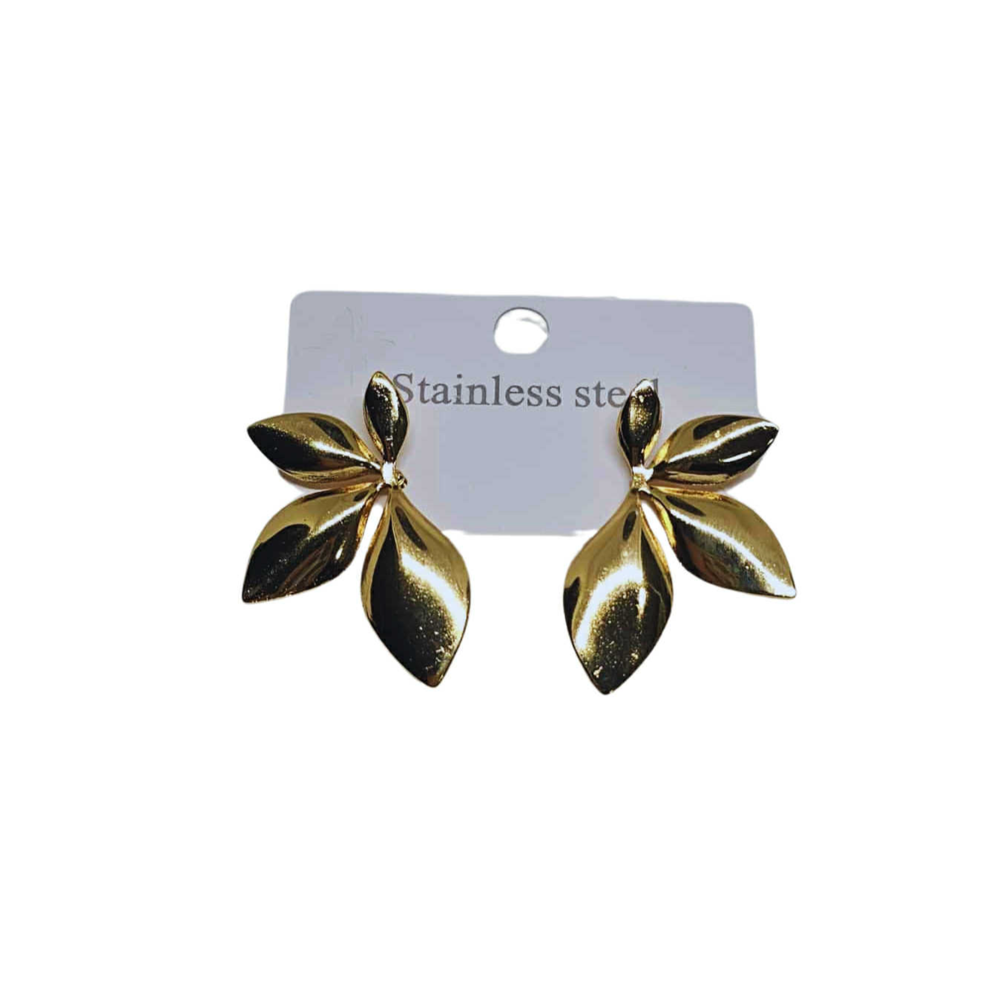 Modern Soft Leaf Earrings