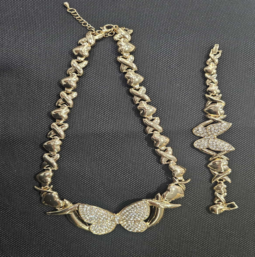 Butterfly Necklace Set