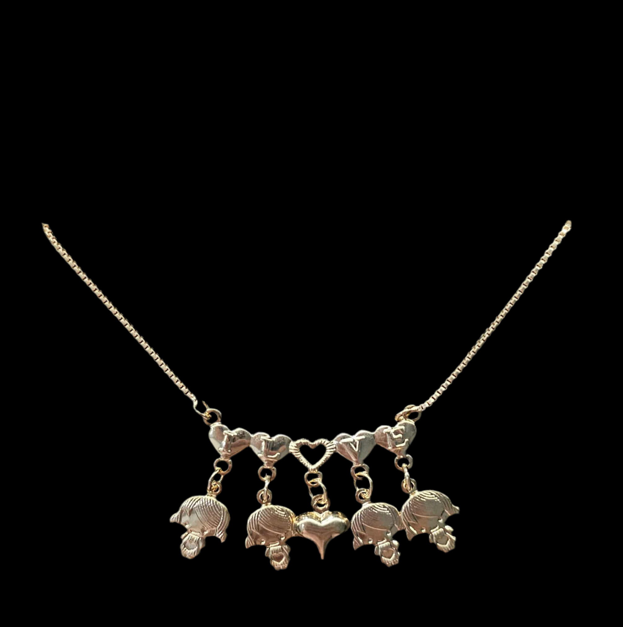 4 Girls Pendant Chain