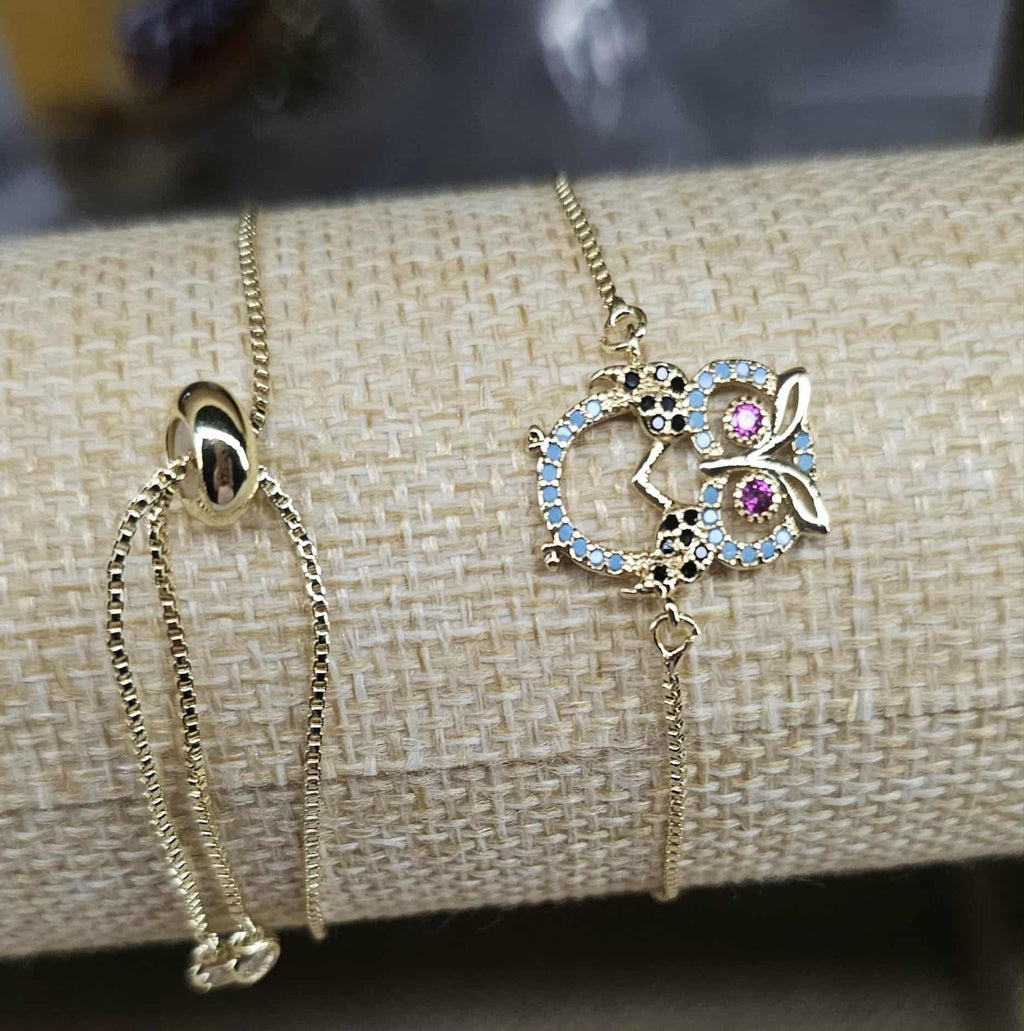 Owl Charm Bracelet