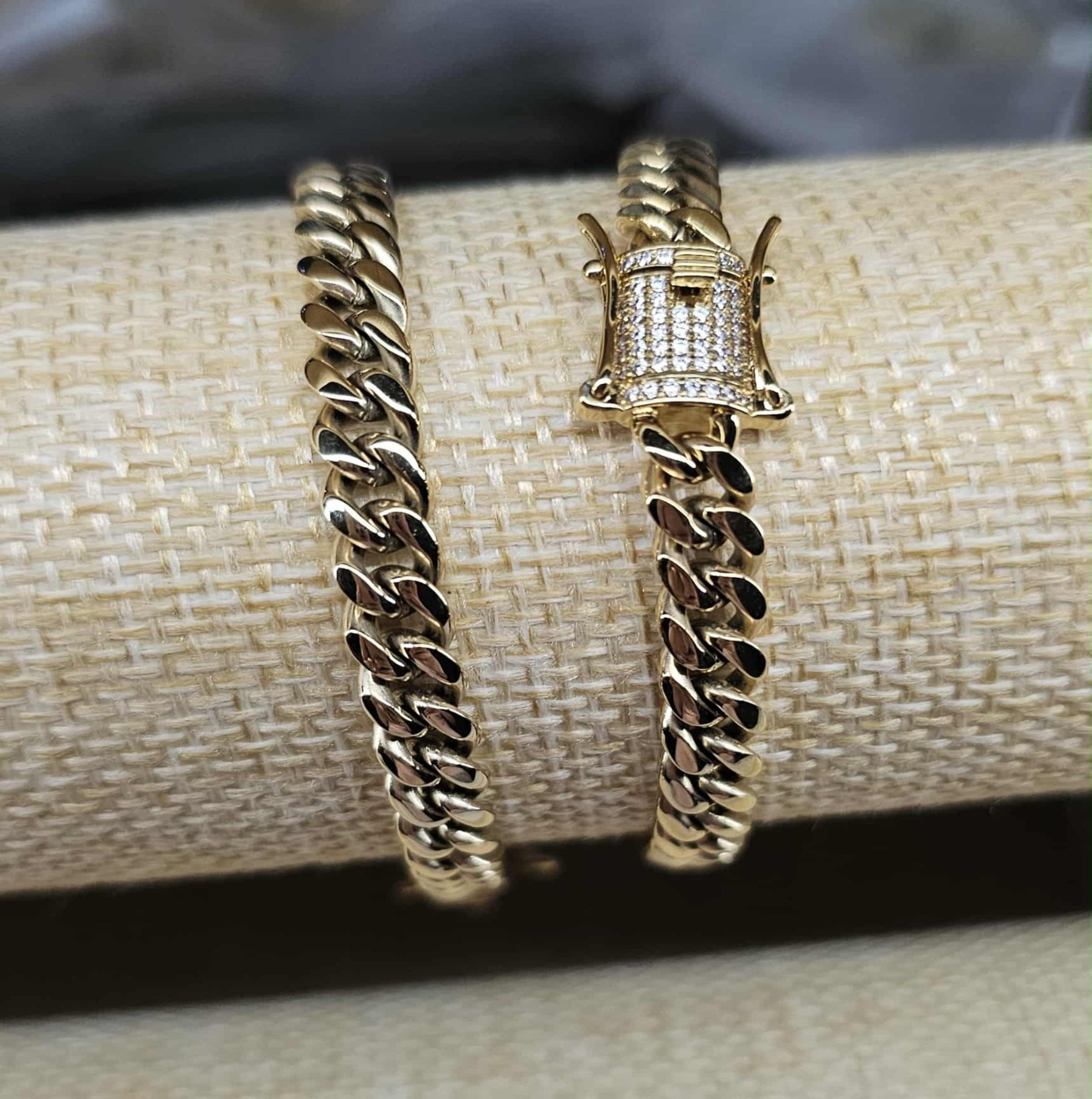 18k Filled Braided Bracelet