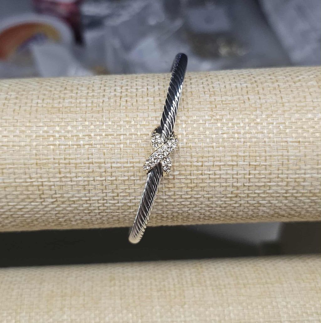 Infinity Charm Braided Bracelet