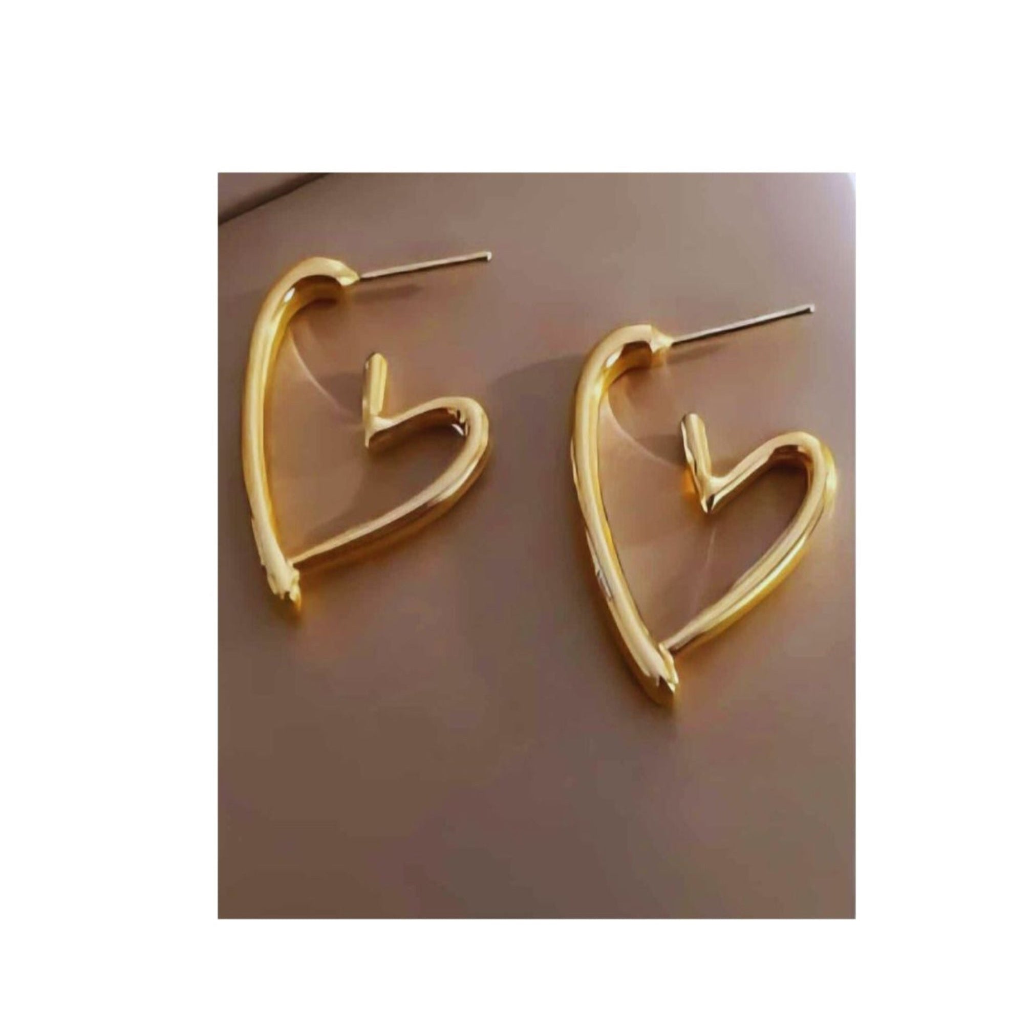 Heart Pendant Earrings