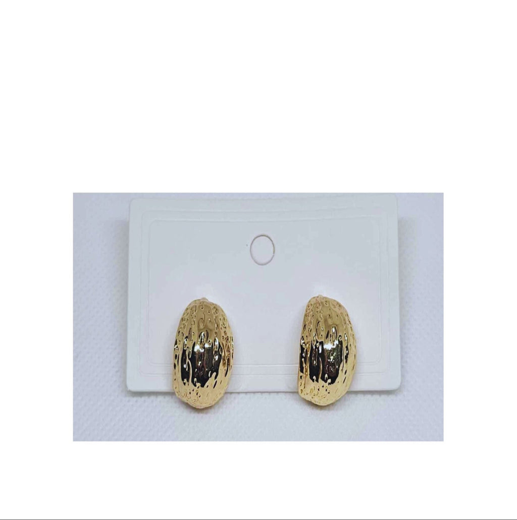 Textured Drop Earrings