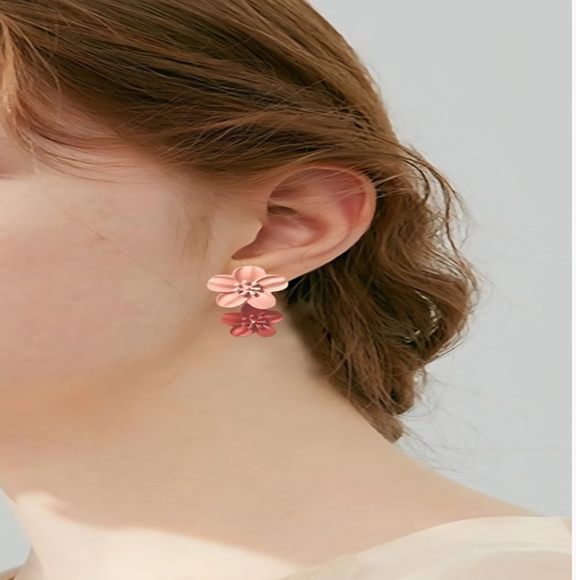Double Flower Earrings
