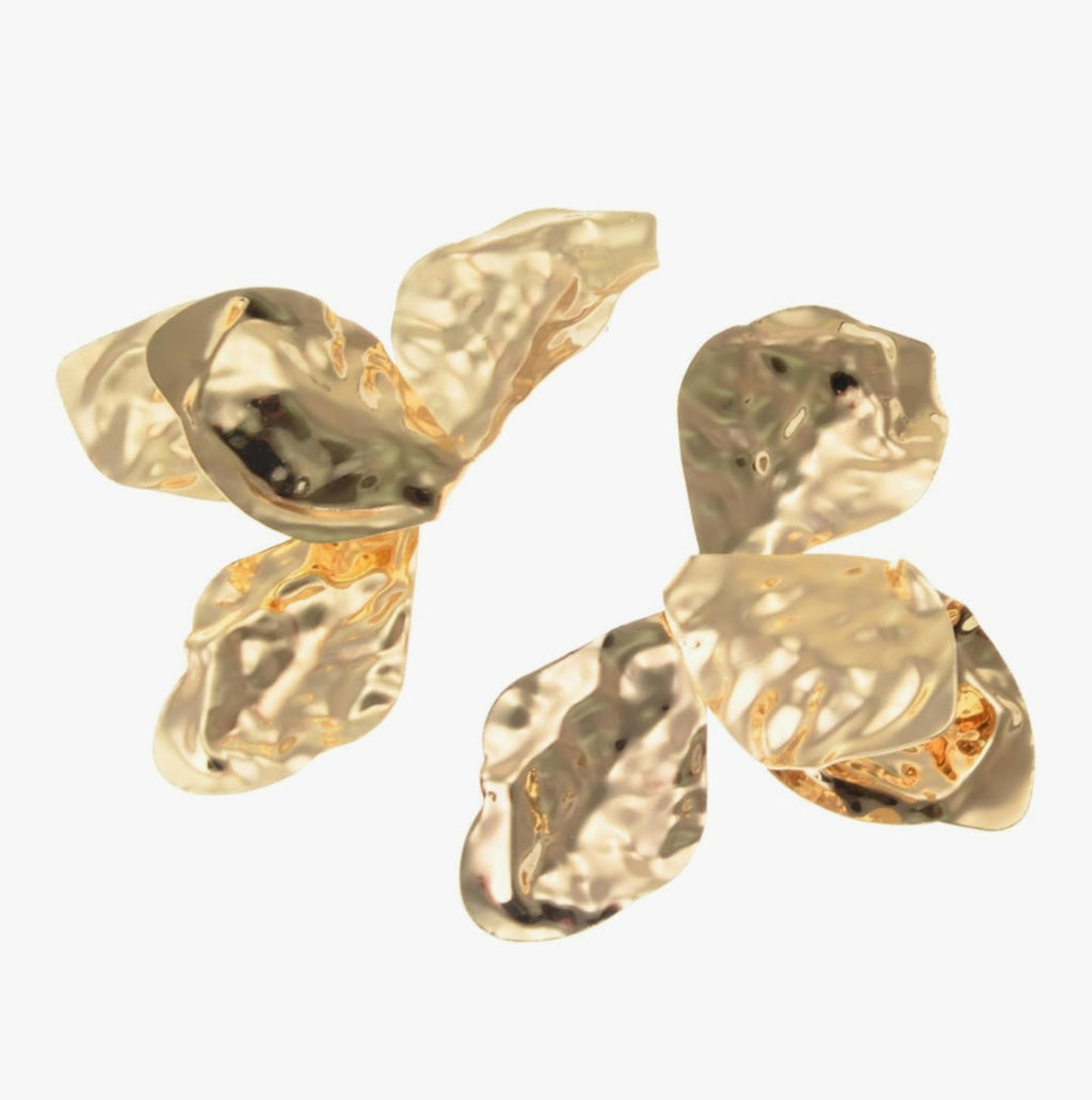 Exaggerated Leaf Earrings