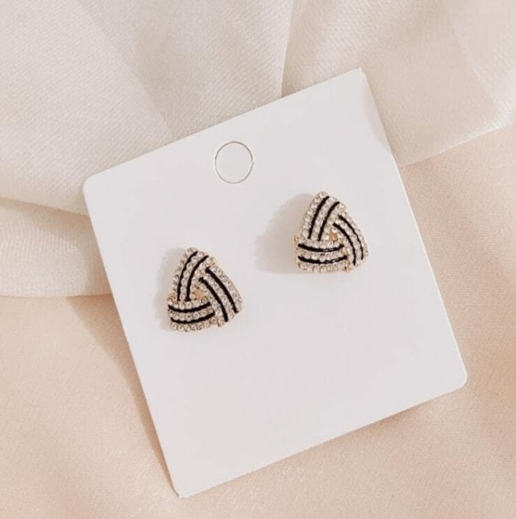 Modern Triangle Earrings